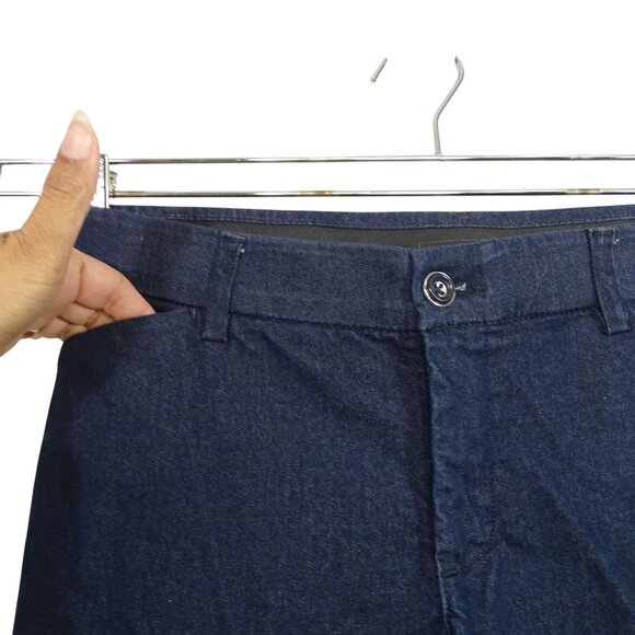 Lee Regular Fit Mid Rise Flex Motion Trouser Jeans Women Size 10 30" Dark Wash - Picture 2 of 10